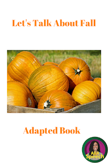 Speech Therapy Activities For Fall