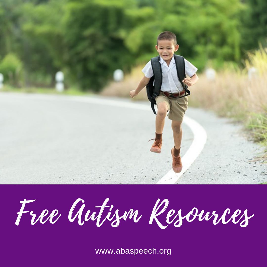 Free autism resources includes many amazing resources! If you are working with students with autism, pin this today.