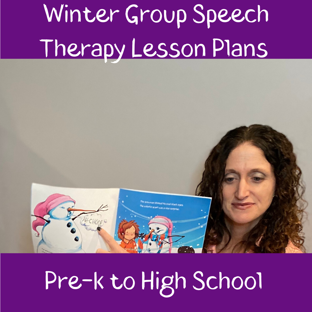 Group Speech Therapy Ideas For Preschool To High School:Winter Edition