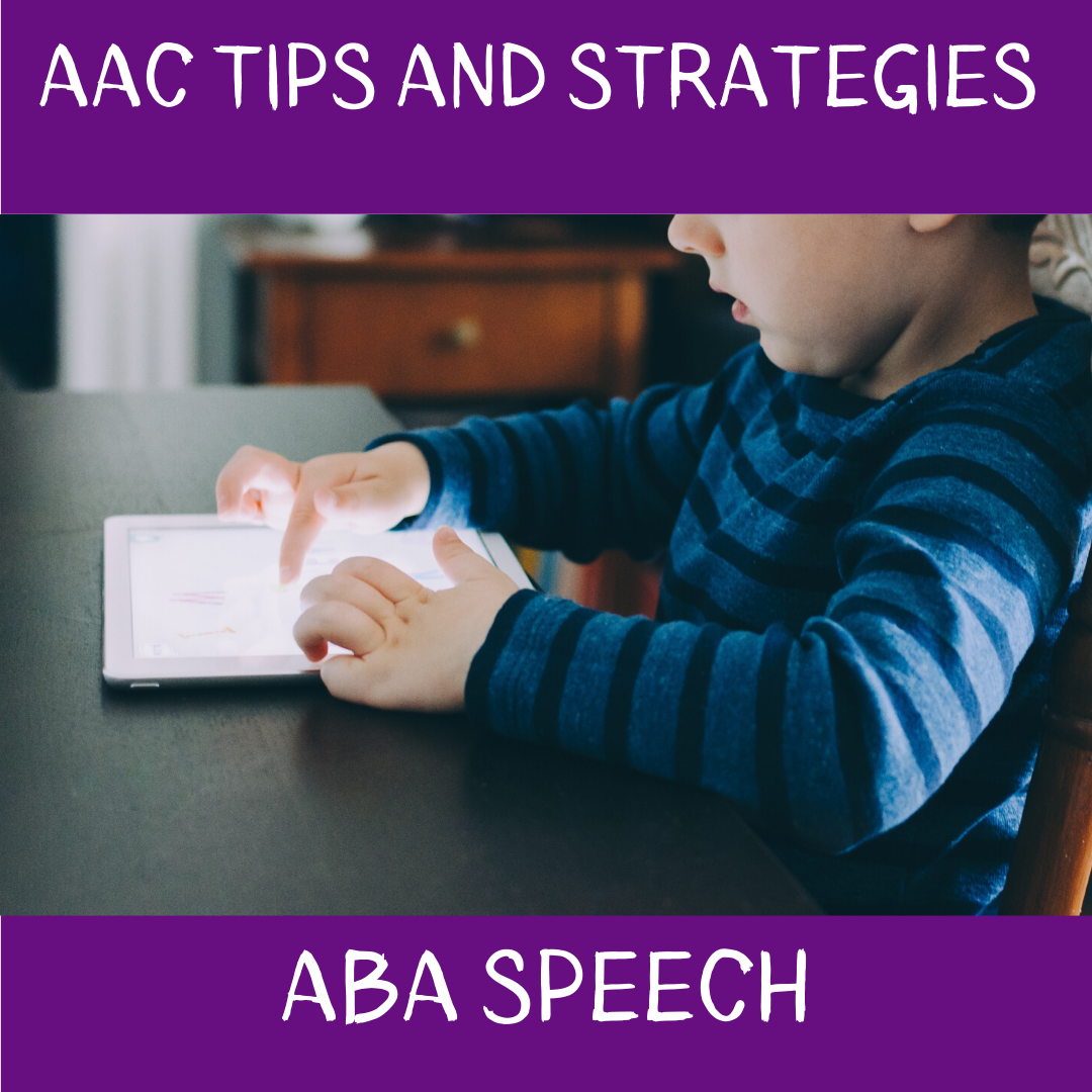 AAC and Speech Therapy: From the therapy room to the classroom