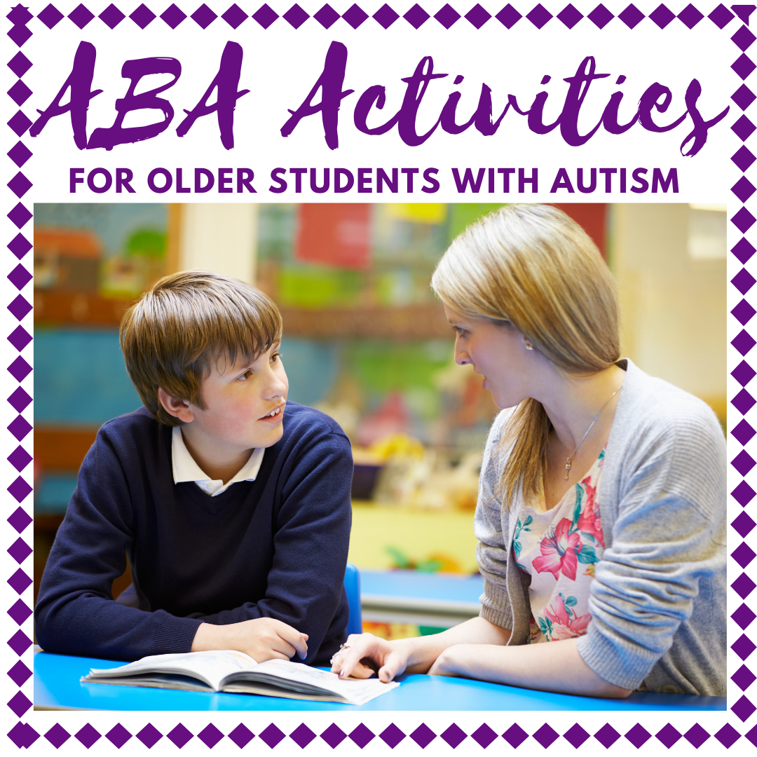 ABA Activities for Older Students with Autism