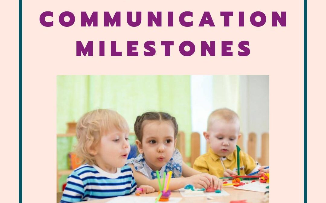 Toddler Communication Milestones